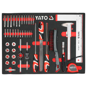 Työkalusarja työkaluvaunuun 43 osaa, Yato.