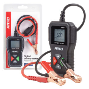 Akkutesteri 2–220 Ah 6V 12V 24V, Amio.
