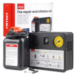 Renkaanpaikkaussarja kompressorilla 31 mm 12 V, Amio