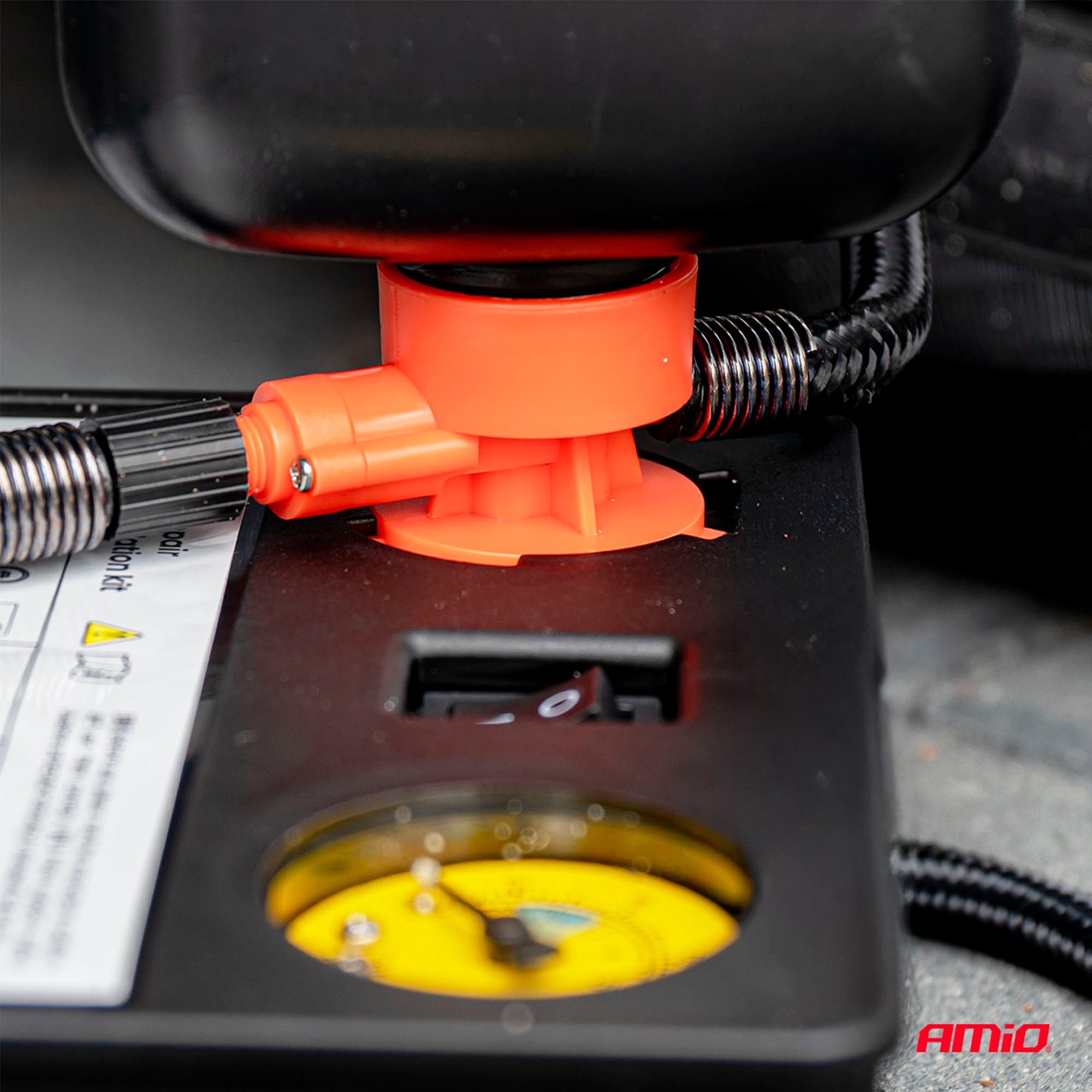 Renkaanpaikkaussarja kompressorilla 31 mm 12 V, Amio - Image 11