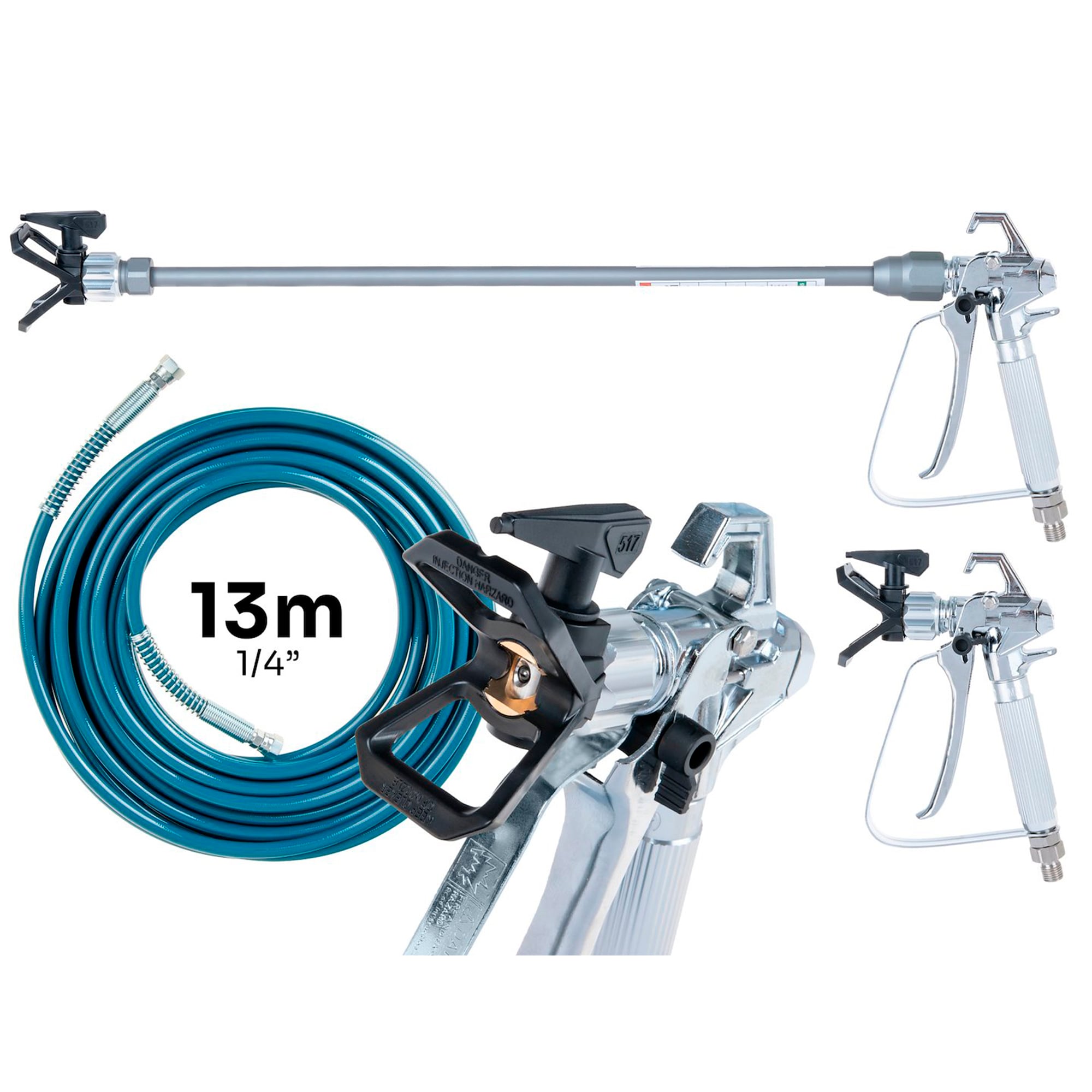 Korkeapainemaaliruisku 1000 W, Geko - Image 10