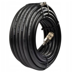 Paineilmaletku 20m 6x12mm kumi, Black.