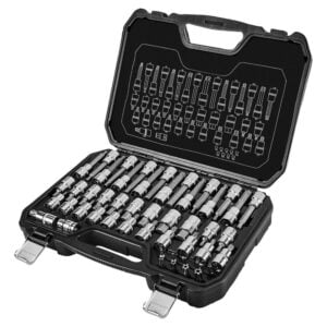 Kärkihylsysarja 1/2" Torx / Hex / XZN 49-osaa, Neo Tools.