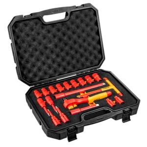 Hylsyavainsarja eristetty 1/2" 19-osaa, Neo Tools.