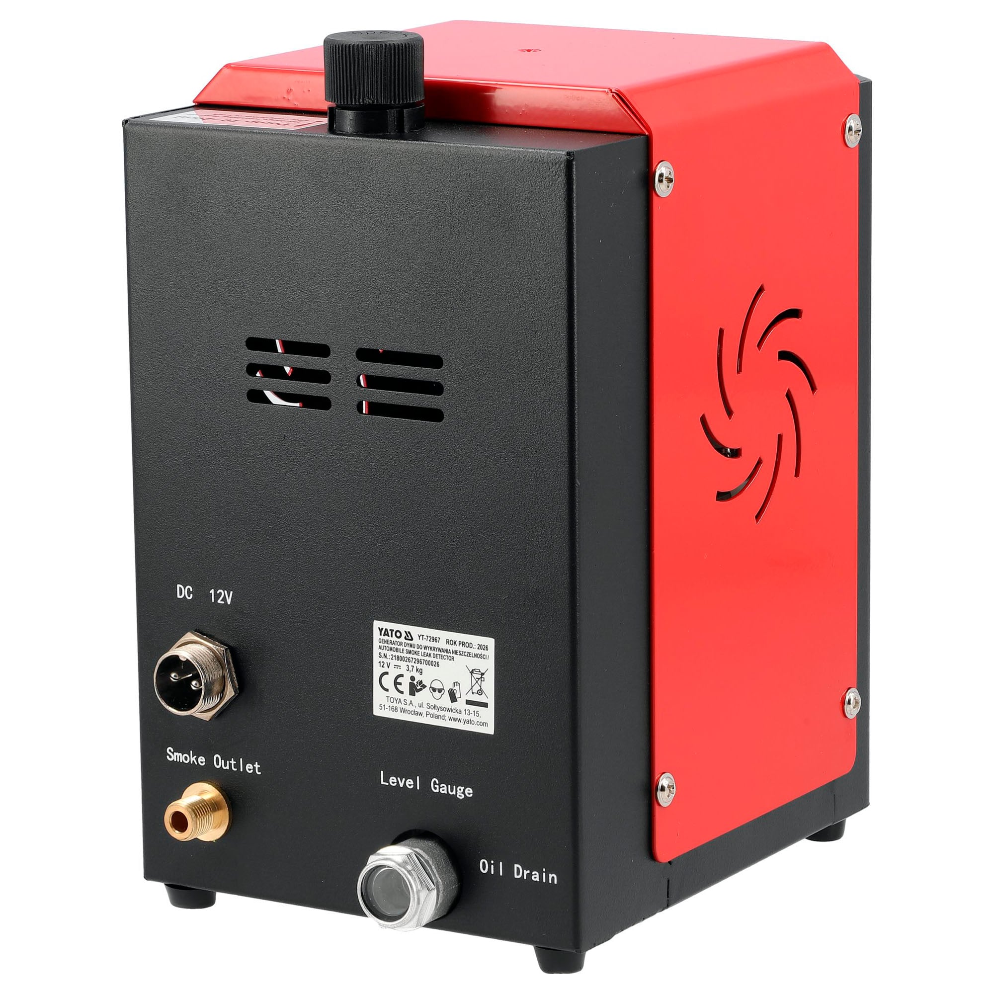 Yato YT-72967 vuodonilmaisin savukone 12 V
